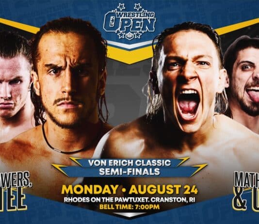Beyond Wrestling Wrestling Open RI #64 Results – August 24, 2026 Beyond Wrestling