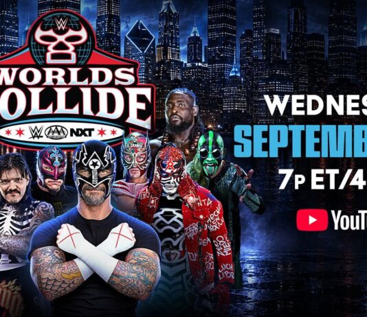 WWE x AAA Worlds Collide To Air On YouTube Next Wednesday WWE AAA Worlds Collide YouTube
