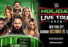 WWE Reveals Superstars Advertised For Madison Square Garden Holiday Tour WWE Holiday Tour MSG