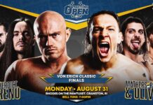 Beyond Wrestling Wrestling Open RI #65 Results – August 31, 2026 Beyond Wrestling