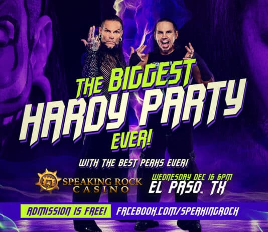 TNA Announces “Biggest Ever” Hardy Party In El Paso Hardy Party December
