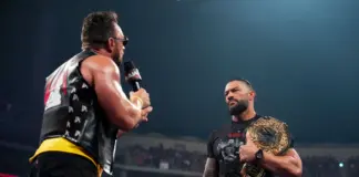 LA Knight - Roman Reigns