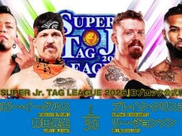 NJPW Super Junior Tag League Night 2 Results – October 25, 2026 NJPW Super Junior Tag League