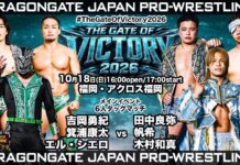 Dragon Gate The Gate Of Victory Night 8 Results – October 18, 2026 (Evening) Dragon Gate The Gate Of Victory