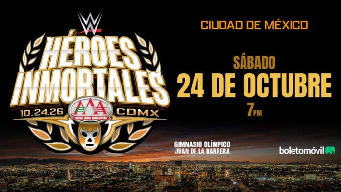 WWE AAA Heroes Inmortales 2026 WWE AAA Heroes Inmortales 2026
