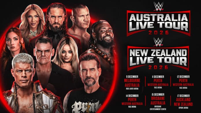 WWE Australia New Zealand WWE Australia New Zealand