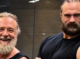 Russell Crowe and Drew McIntyre