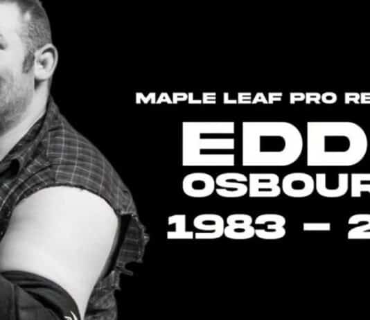 Canadian Wrestling Veteran Eddie Osbourne Passes Away At Age 43 Eddie Osbourne