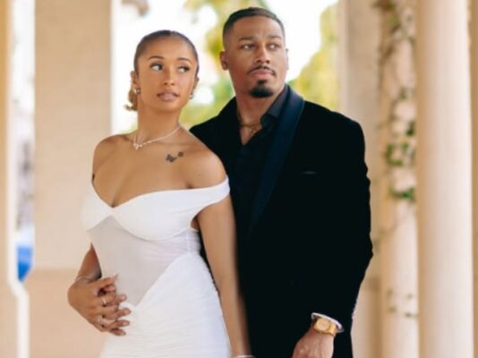 Photos: Carmelo Hayes And Kelani Jordan Get Married In Miami Carmelo Hayes And Kelani Jordan